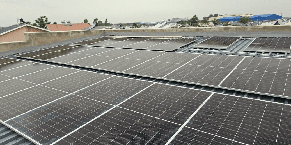 Multiple solar panels on roof - TrevSpark Completed Work