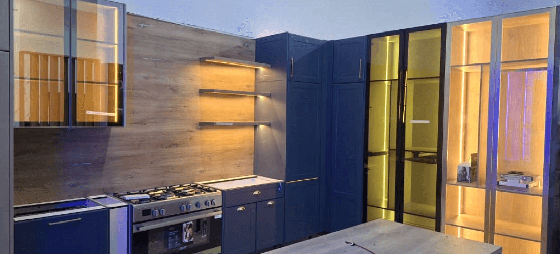 full set kitchen lighting - TrevSpark Completed Work