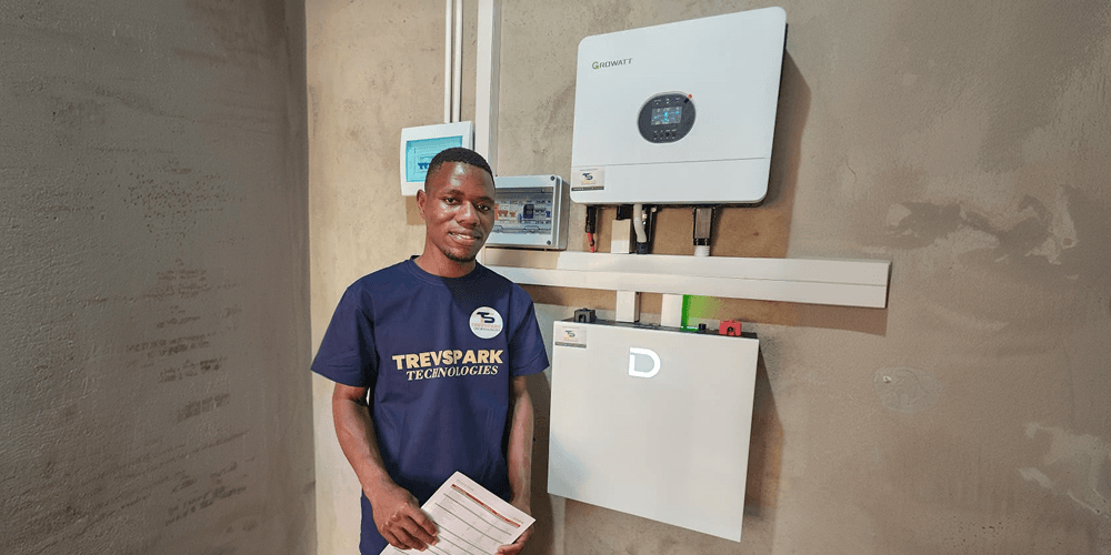 Connected solar system - TrevSpark Completed Work